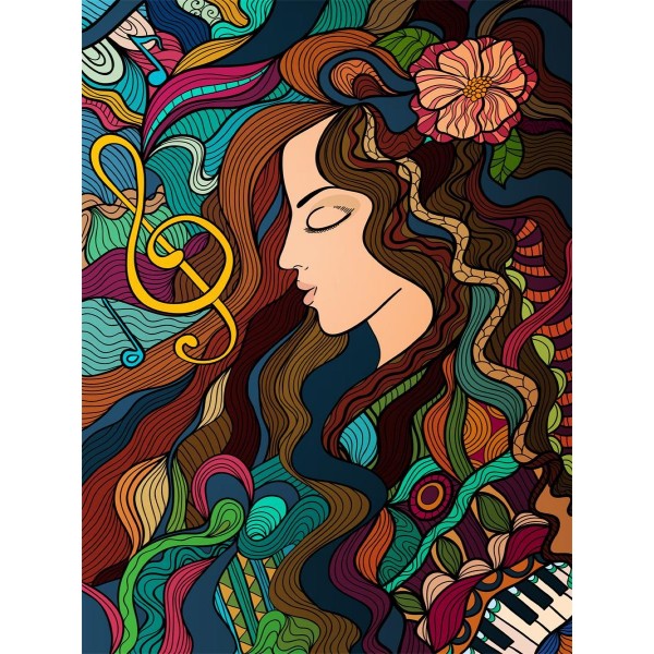 Ritratto 5d Diy Kit Diamond Painting Pittura Di Diamante NO4630