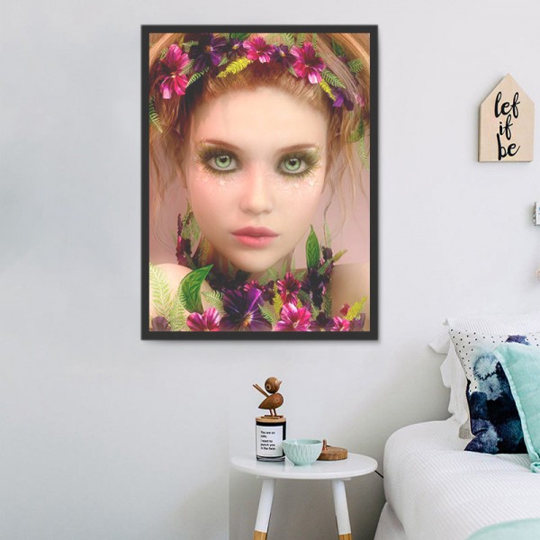 Ritratto 5d Diy Kit Diamond Painting Pittura Di Diamante NO4632