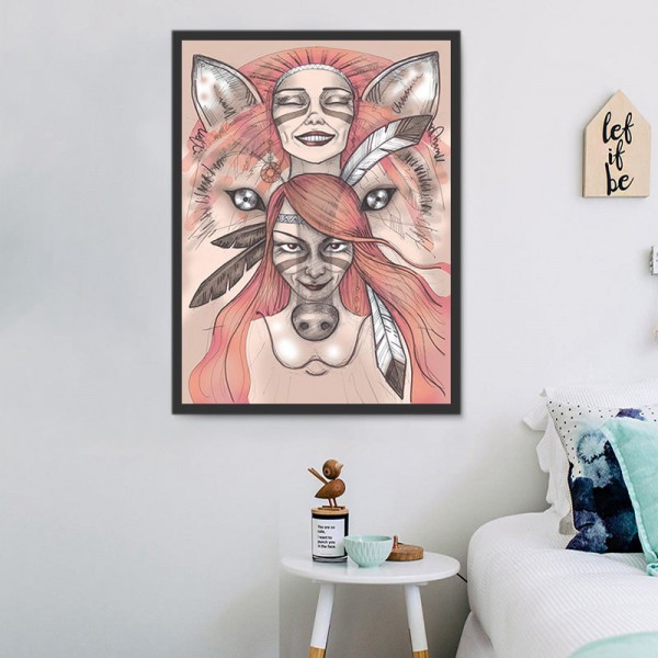 Ritratto 5d Diy Kit Diamond Painting Pittura Di Diamante NO4628