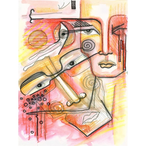 Ritratto 5d Diy Kit Diamond Painting Pittura Di Diamante NO4626