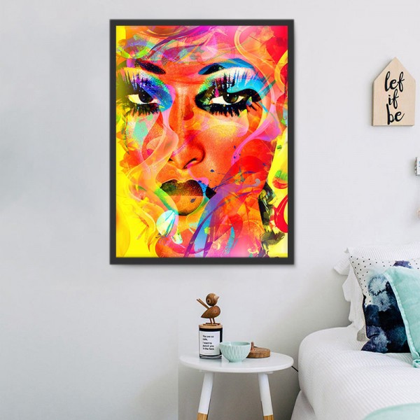 Ritratto 5d Diy Kit Diamond Painting Pittura Di Diamante NO4622