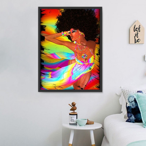 Ritratto 5d Diy Kit Diamond Painting Pittura Di Diamante NO4614