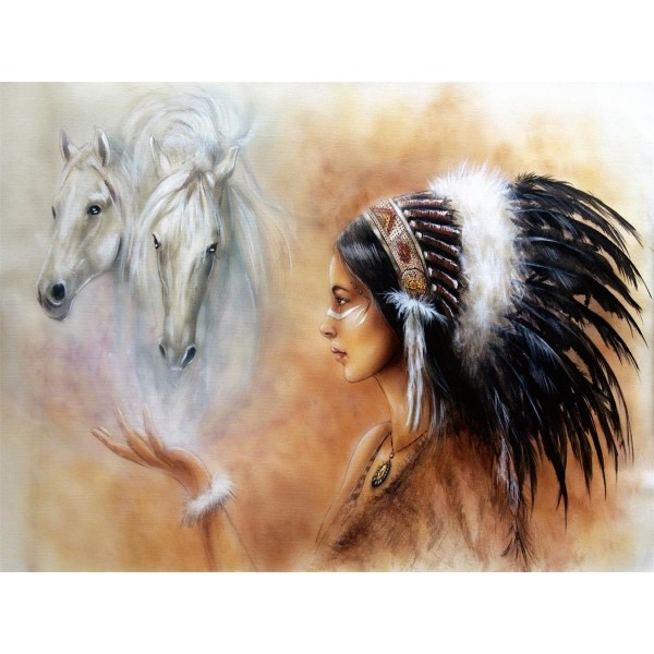 Ritratto 5d Diy Kit Diamond Painting Pittura Di Diamante NO4610