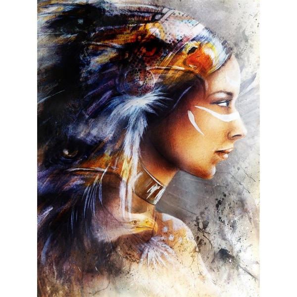 Ritratto 5d Diy Kit Diamond Painting Pittura Di Diamante NO4603