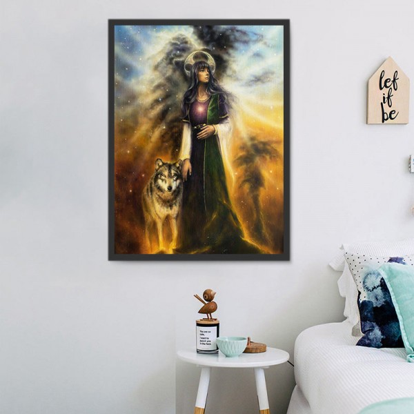 Ritratto 5d Diy Kit Diamond Painting Pittura Di Diamante NO4605