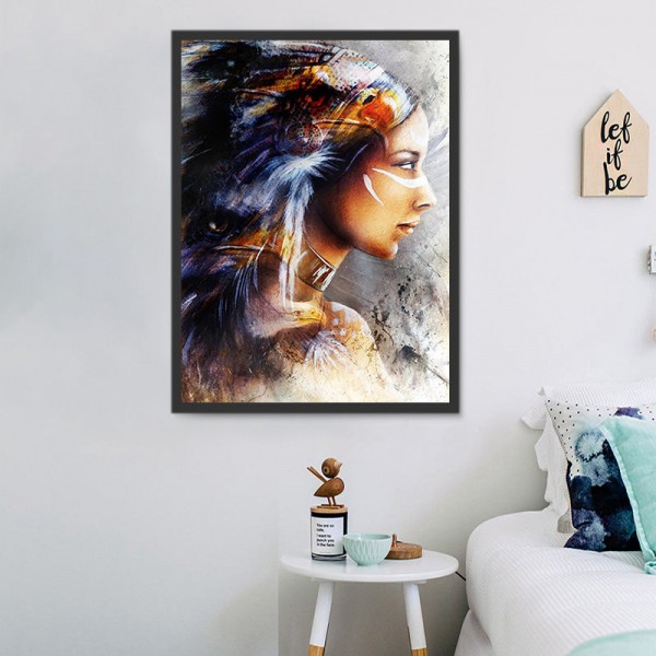 Ritratto 5d Diy Kit Diamond Painting Pittura Di Diamante NO4603