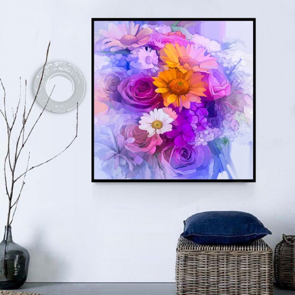 Fiore 5d Diy Kit Diamond Painting Pittura Di Diamante NO4579