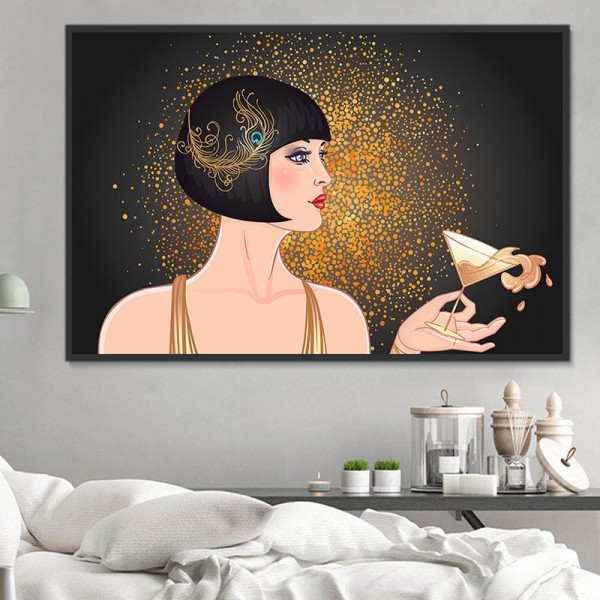 Ritratto 5d Diy Kit Diamond Painting Pittura Di Diamante NO4477