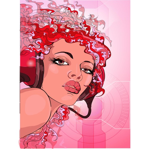 Ritratto 5d Diy Kit Diamond Painting Pittura Di Diamante NO4458