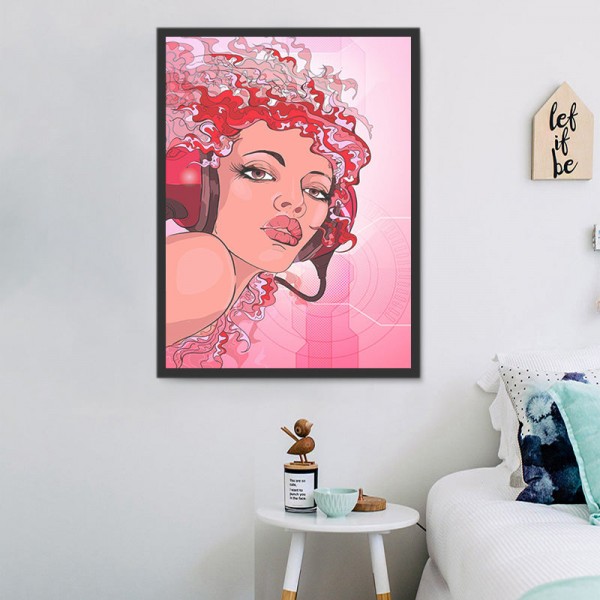 Ritratto 5d Diy Kit Diamond Painting Pittura Di Diamante NO4458