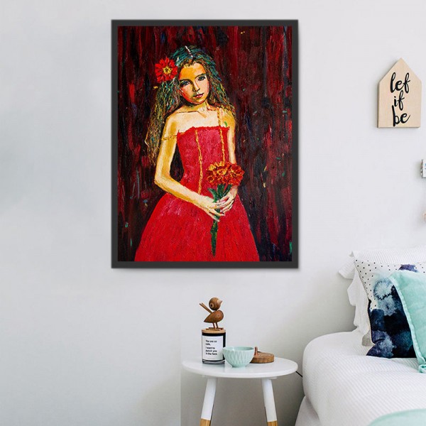 Ritratto 5d Diy Kit Diamond Painting Pittura Di Diamante NO4452