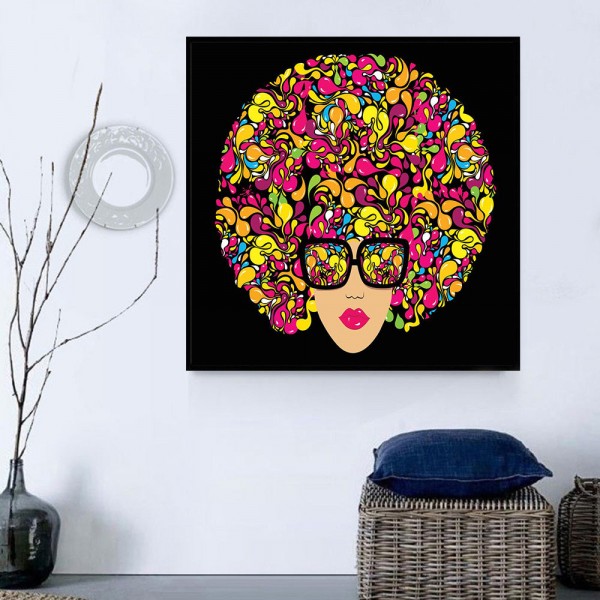 Ritratto 5d Diy Kit Diamond Painting Pittura Di Diamante NO4446