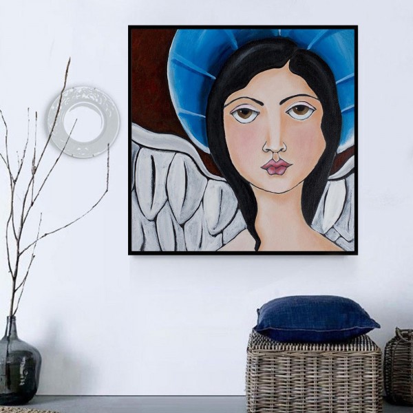 Ritratto 5d Diy Kit Diamond Painting Pittura Di Diamante NO4444