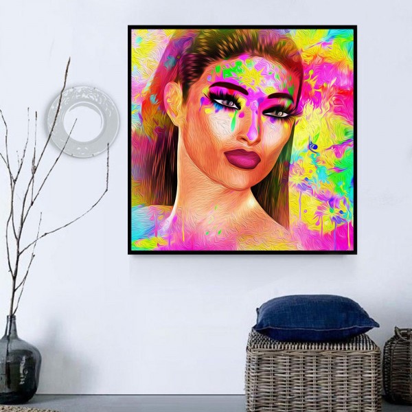 Ritratto 5d Diy Kit Diamond Painting Pittura Di Diamante NO4439