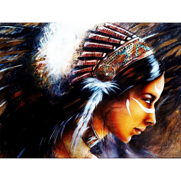 Ritratto 5d Diy Kit Diamond Painting Pittura Di Diamante NO4422