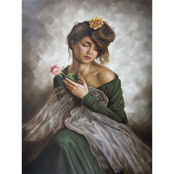 Ritratto 5d Diy Kit Diamond Painting Pittura Di Diamante NO4421