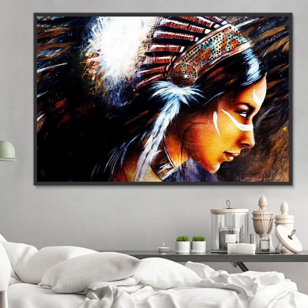 Ritratto 5d Diy Kit Diamond Painting Pittura Di Diamante NO4422