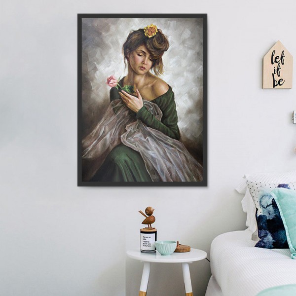 Ritratto 5d Diy Kit Diamond Painting Pittura Di Diamante NO4421