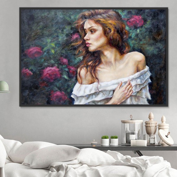 Ritratto 5d Diy Kit Diamond Painting Pittura Di Diamante NO4414