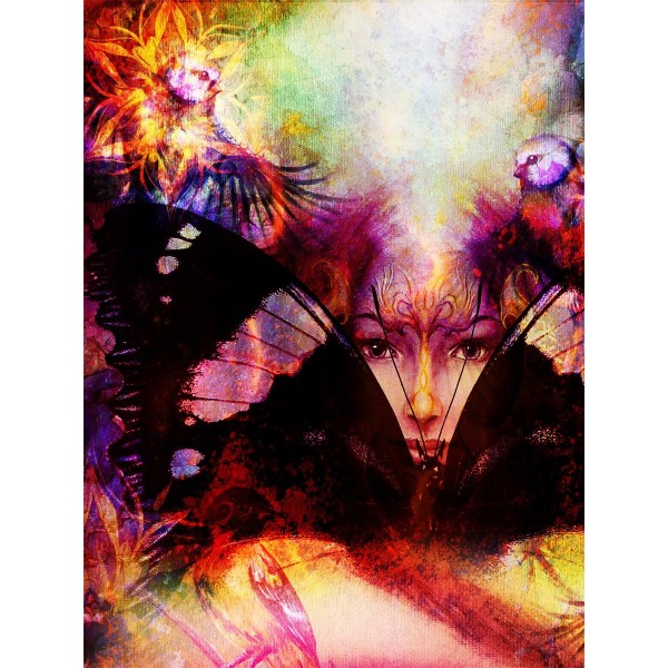 Ritratto 5d Diy Kit Diamond Painting Pittura Di Diamante NO4408