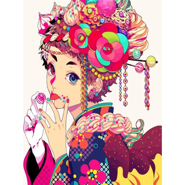 Ritratto 5d Diy Kit Diamond Painting Pittura Di Diamante NO4399