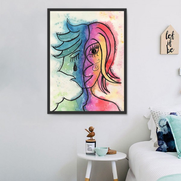 Ritratto 5d Diy Kit Diamond Painting Pittura Di Diamante NO4397