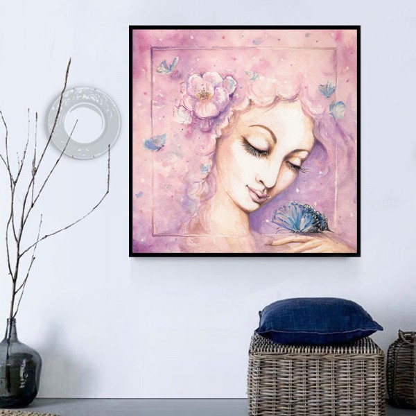 Ritratto 5d Diy Kit Diamond Painting Pittura Di Diamante NO4389