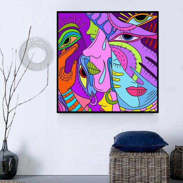 Ritratto 5d Diy Kit Diamond Painting Pittura Di Diamante NO4385