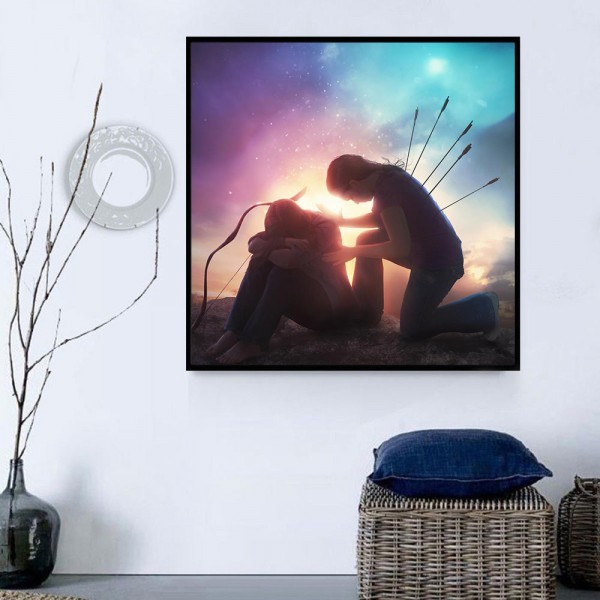 Ritratto 5d Diy Kit Diamond Painting Pittura Di Diamante NO4381