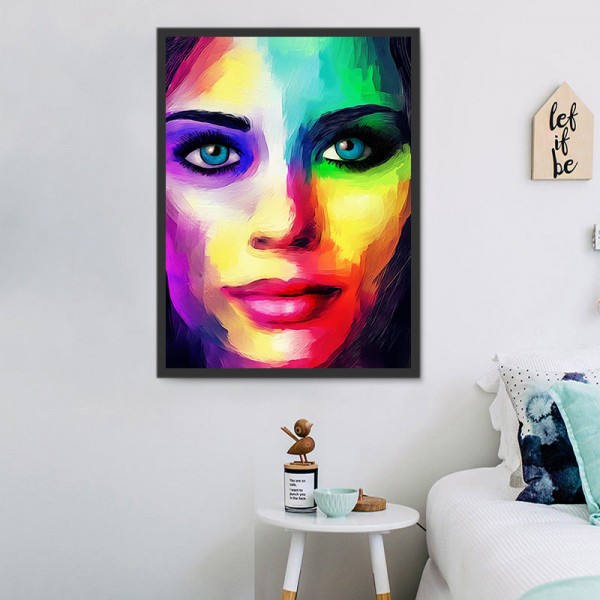 Ritratto 5d Diy Kit Diamond Painting Pittura Di Diamante NO4376