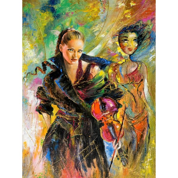 Ritratto 5d Diy Kit Diamond Painting Pittura Di Diamante NO4369