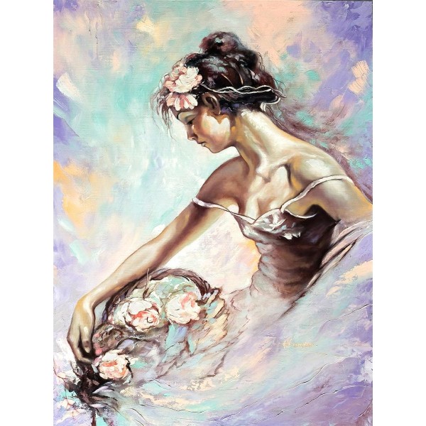 Ritratto 5d Diy Kit Diamond Painting Pittura Di Diamante NO4368