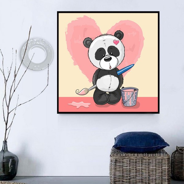 Panda 5d Diy Kit Diamond Painting Pittura Di Diamante NO4357