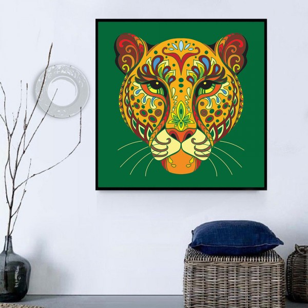 Leopardo 5d Diy Kit Diamond Painting Pittura Di Diamante NO4344
