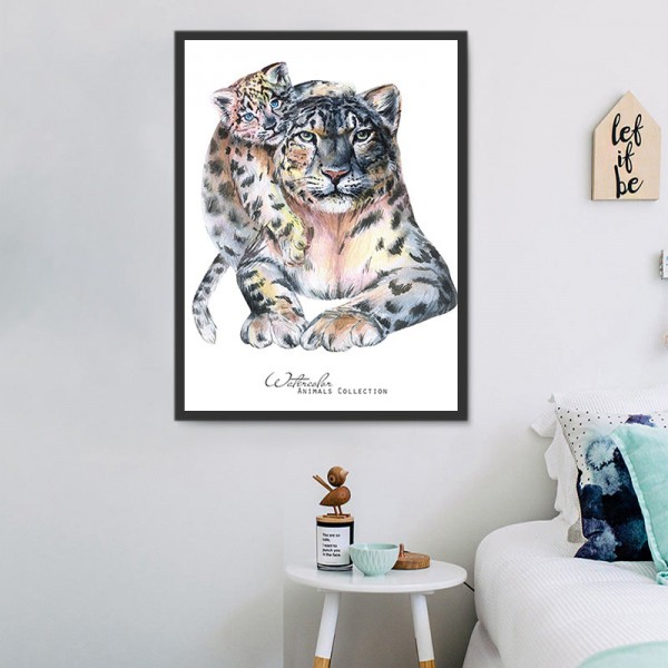 Leopardo 5d Diy Kit Diamond Painting Pittura Di Diamante NO4343