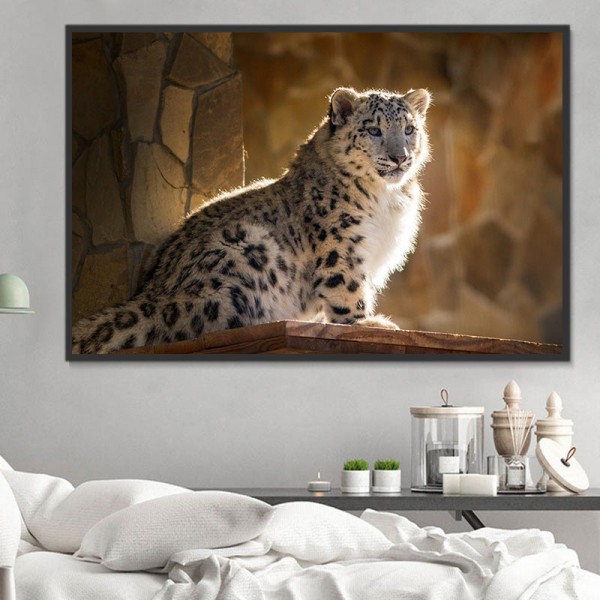 Leopardo 5d Diy Kit Diamond Painting Pittura Di Diamante NO4334