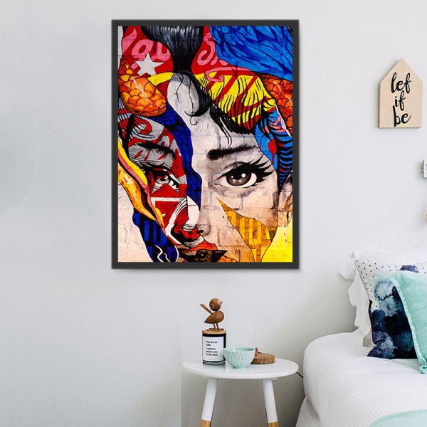 Ritratto 5d Diy Kit Diamond Painting Pittura Di Diamante NO4249