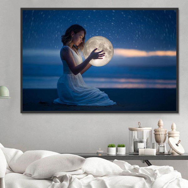 Ritratto 5d Diy Kit Diamond Painting Pittura Di Diamante NO4244