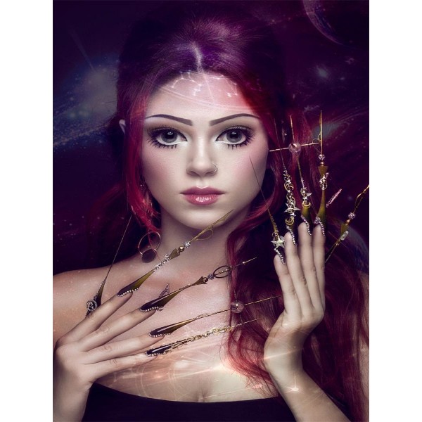 Ritratto 5d Diy Kit Diamond Painting Pittura Di Diamante NO4242