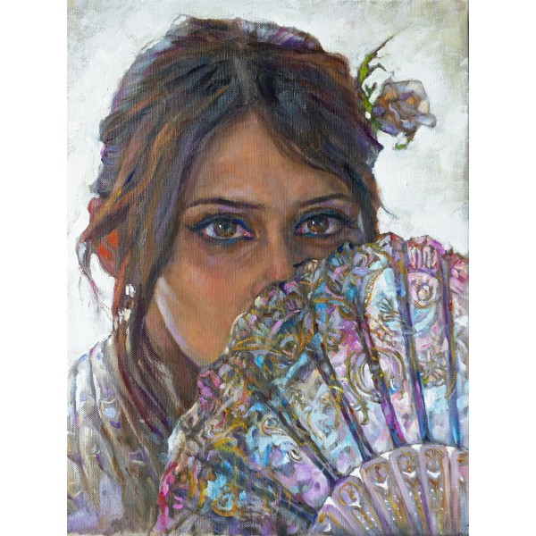 Ritratto 5d Diy Kit Diamond Painting Pittura Di Diamante NO4238