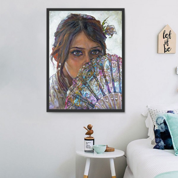 Ritratto 5d Diy Kit Diamond Painting Pittura Di Diamante NO4238