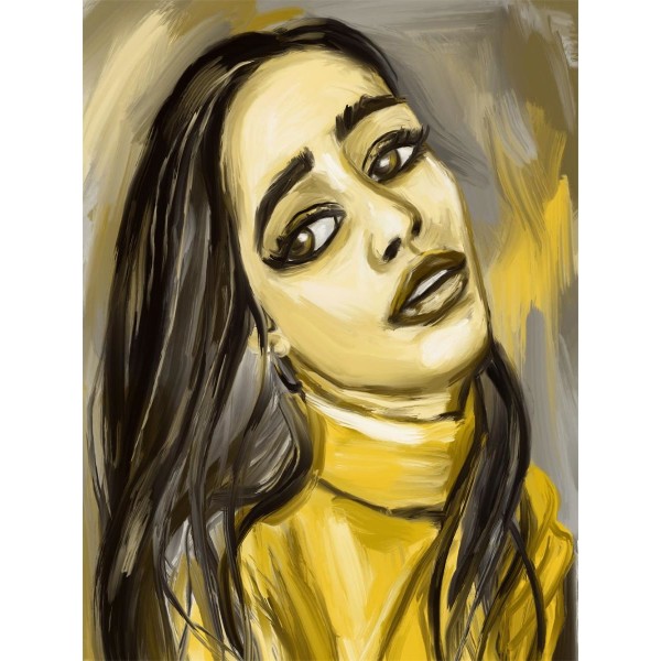 Ritratto 5d Diy Kit Diamond Painting Pittura Di Diamante NO4223