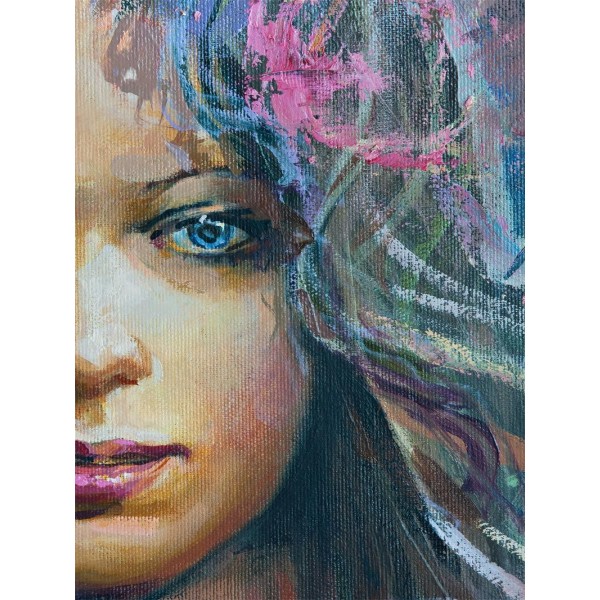 Ritratto 5d Diy Kit Diamond Painting Pittura Di Diamante NO4210