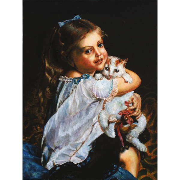 Ritratto 5d Diy Kit Diamond Painting Pittura Di Diamante NO4209