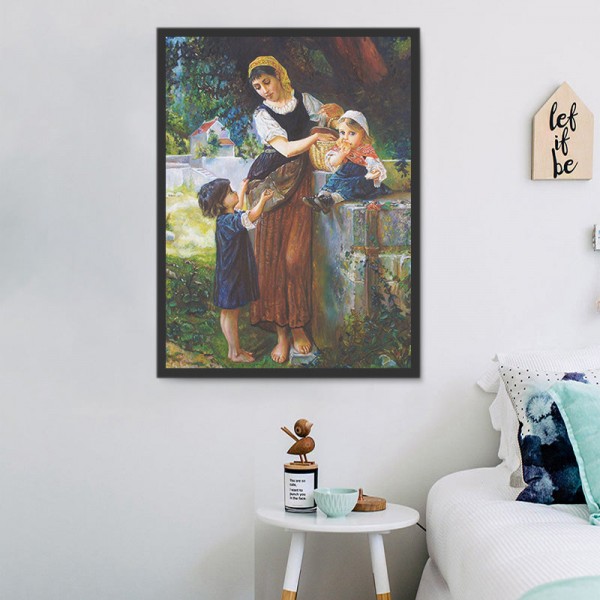 Ritratto 5d Diy Kit Diamond Painting Pittura Di Diamante NO4208