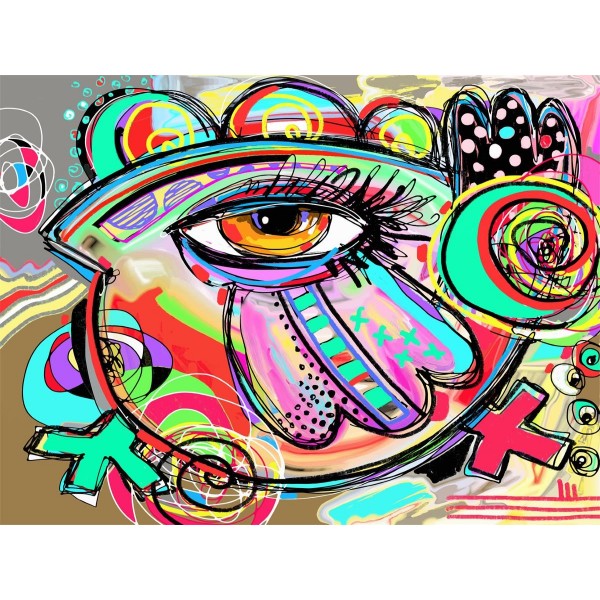 Ritratto 5d Diy Kit Diamond Painting Pittura Di Diamante NO4200