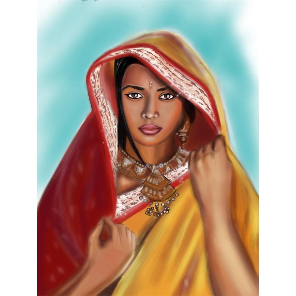 Ritratto 5d Diy Kit Diamond Painting Pittura Di Diamante NO4192