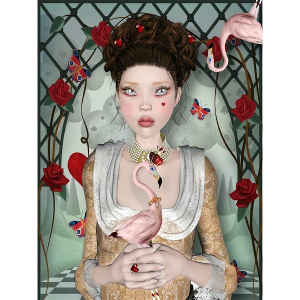 Ritratto 5d Diy Kit Diamond Painting Pittura Di Diamante NO4191