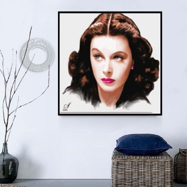 Ritratto 5d Diy Kit Diamond Painting Pittura Di Diamante NO4155