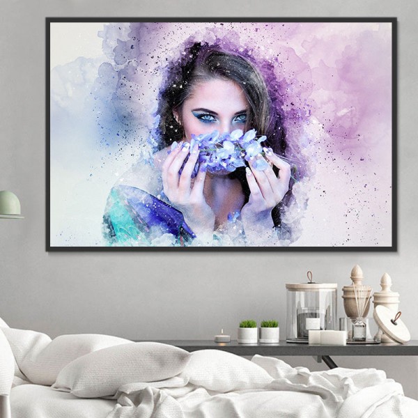 Ritratto 5d Diy Kit Diamond Painting Pittura Di Diamante NO4140